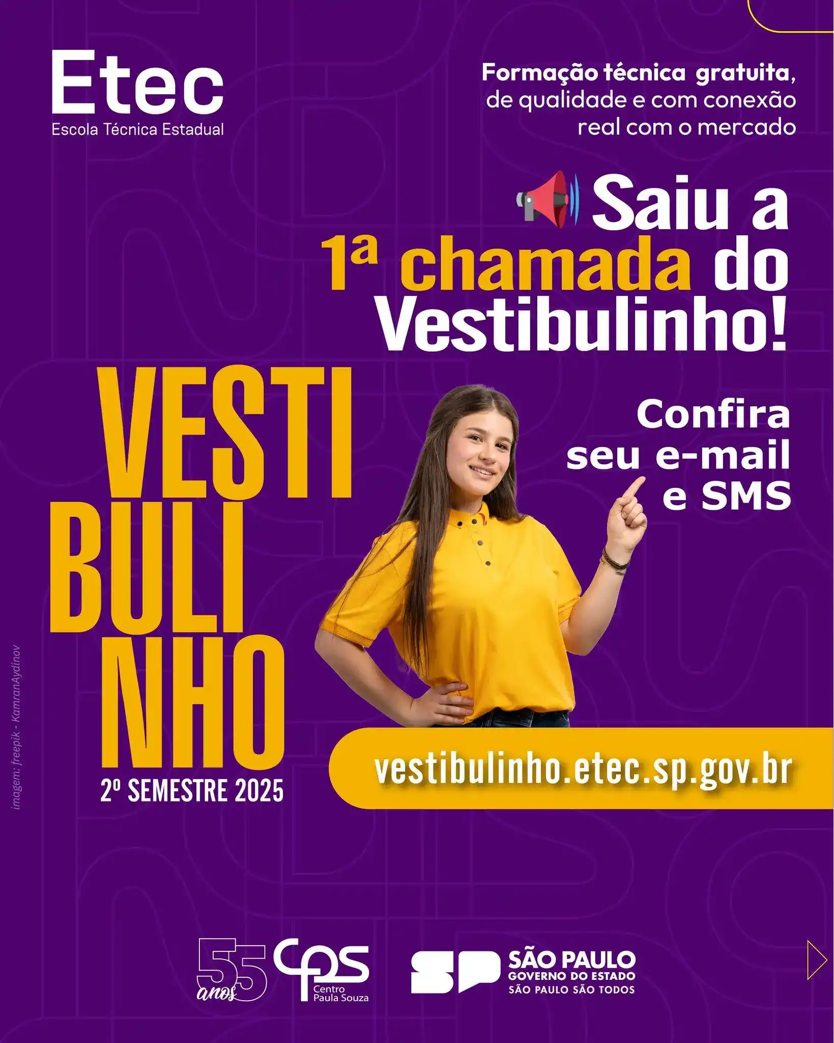 Capa da notícia Instruções para Matrícula - 2º Semestre 2025