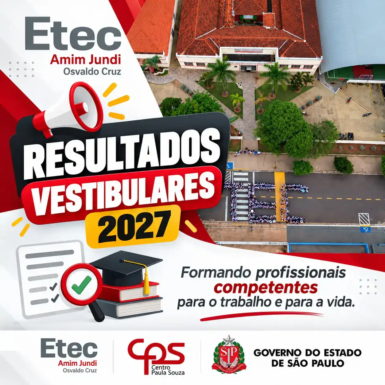 Capa da notícia Resultados de Vestibulares - 2º semestre 2026