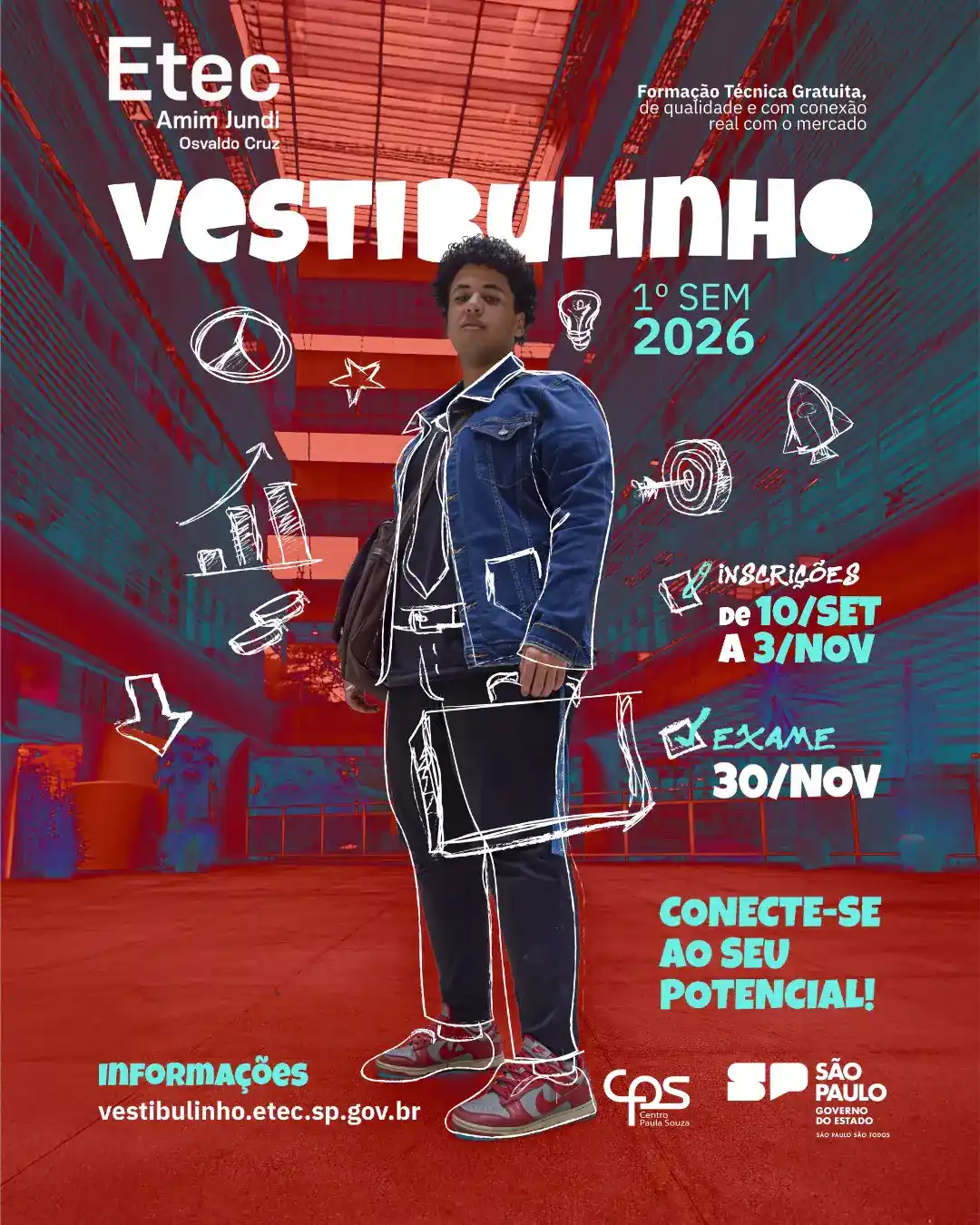 Imagem do popup - Vestibulinho 1º semestre 2026